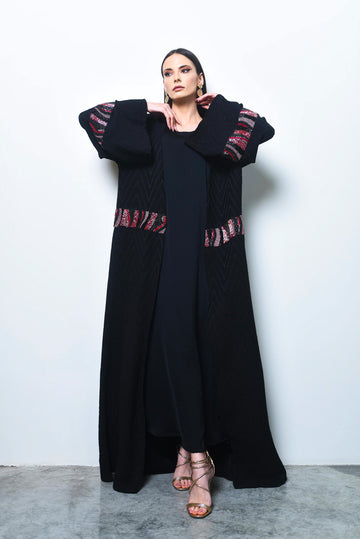 Crinkled Cotton Kaftan