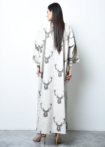 Nagda Heavy Linen Kaftan