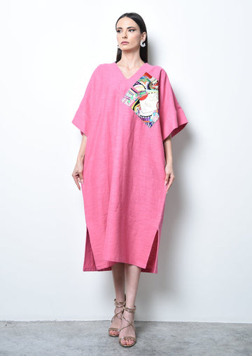 Nagda Heavy Linen Kaftan