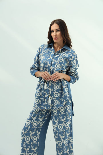 TOP AND PANTS SET
