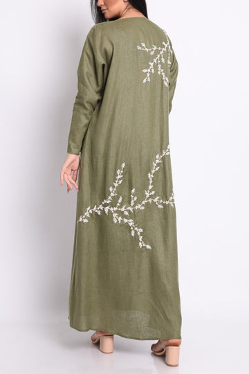 Linen Abaya