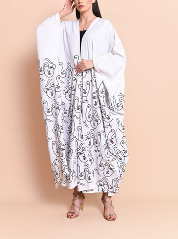 Linen Abaya