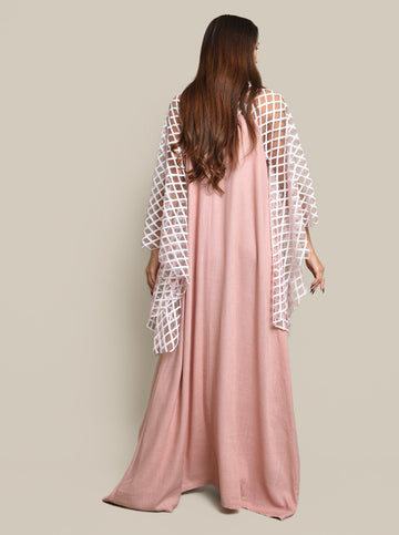 Linen Organza Kaftan