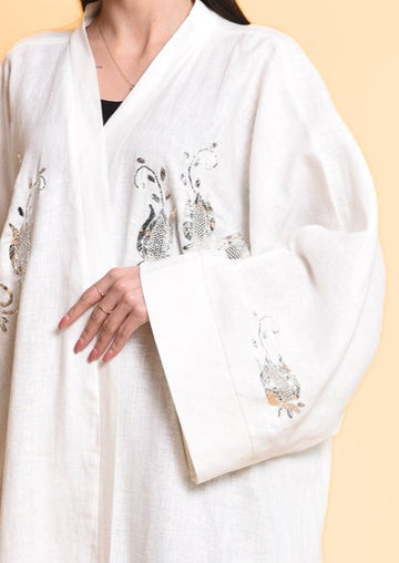 NAGDA ABAYA -LINEN
