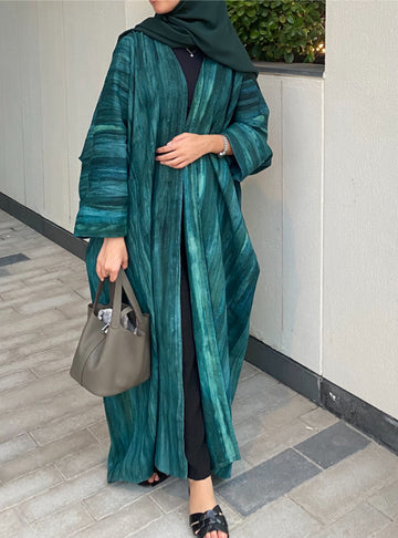 Turquoise Abaya