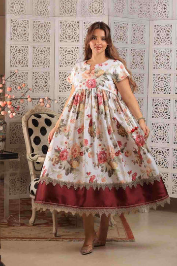 Floral Cotton Dress
