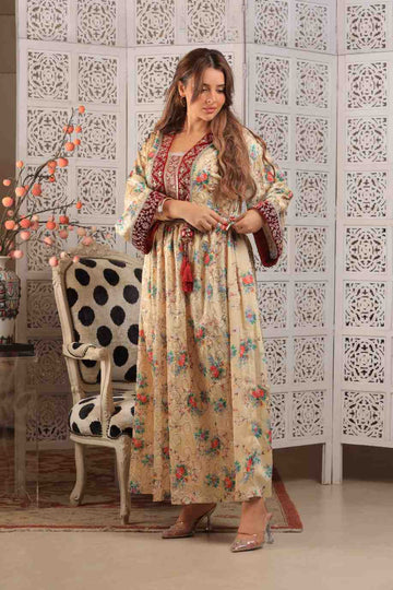 Elegant Kaftan Dress
