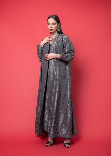 SHINY TAFFETA ABAYA