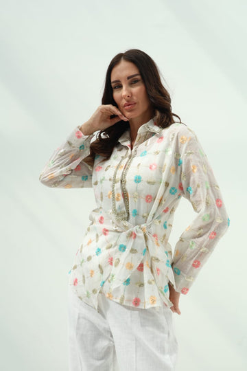 TOP AND PANTS SET