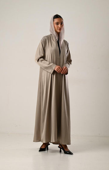 عباية شيفون كريب
