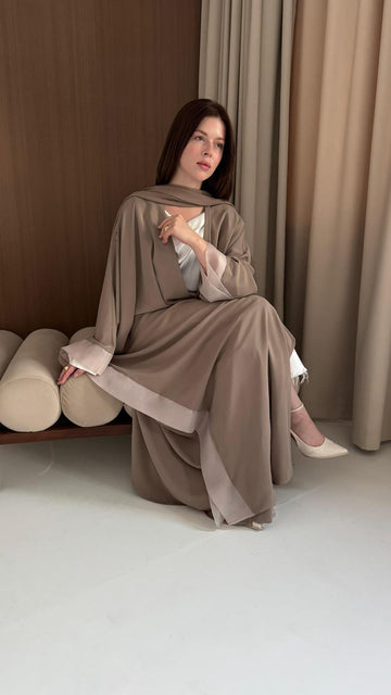 BEIGE ABAYA