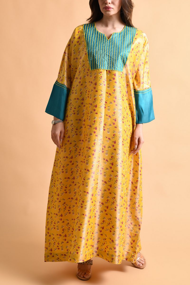 Satin Silk Kaftan